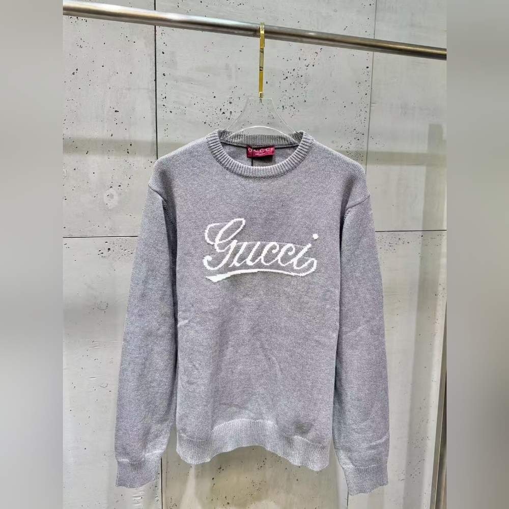 Gucci Women's Luxury Gray Sweater